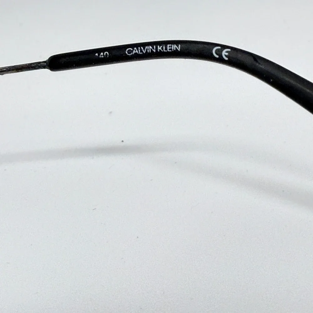 Calvin Klein CK19706 074 Womens Cat Eye Eyeglasses Black‎ Grey 54 16 140